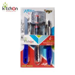 Kitchen Khajana 4in1-Lighter,Grater,Knife,Peeler
