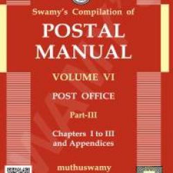 C-32-C Postal Manual Volume VI Part III Post Office Chapter I to III and Appendices Edition 2020