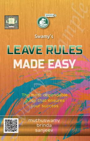 G-3 Leave Rules Made Easy Edition 2021
