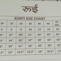 Use Our Size Chart to Find Your Ideal Kurta Size - Swasti Clothing-happymobile.vn
