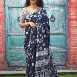 Pure cotton saree