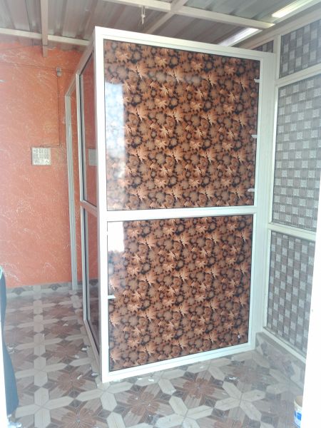 Alluminium doorr and partion 