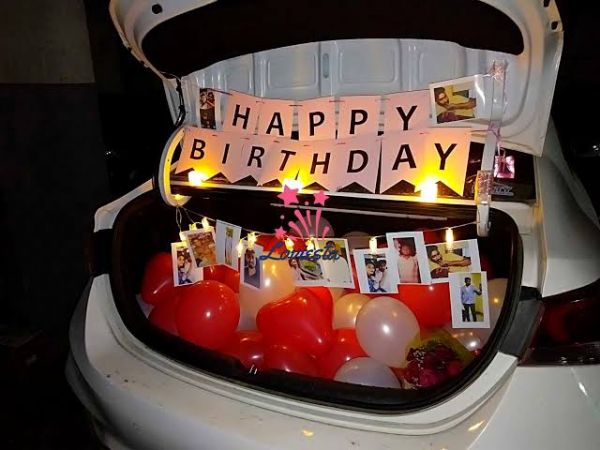 Birthday Car Decoration products price ₹1,999.00 - Event Services at  Kalyani Events store in
