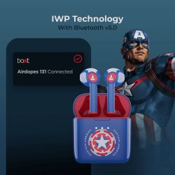 boAt Airdopes 131 - Iron Man Marvel Edition LIMITED EDITION