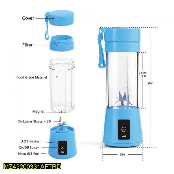 Portable USB mini electric juicer mixer 