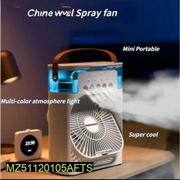 Portable mist fan mini cooler 