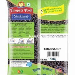 Tirupati Food Whole  Sabut Urad Dal  Pulses (500 gm)