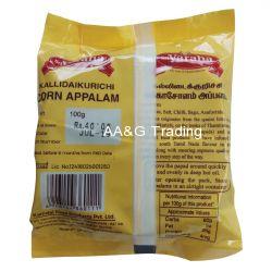 Srivaraha Chollam (Corn) Appalam (100g)