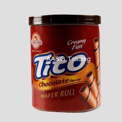 Gourmets Delite Tito Chocolate Wafer Rolls (250g) (Buy 1 Get 1 Free)