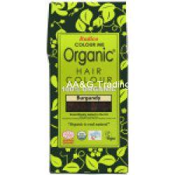 Radico COLOUR ME 100 Organic USDA Certified Hair Colour (Burgundy)