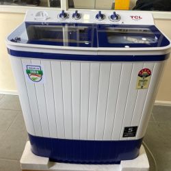 TCL 8.5 kg semi automatic washing machine  