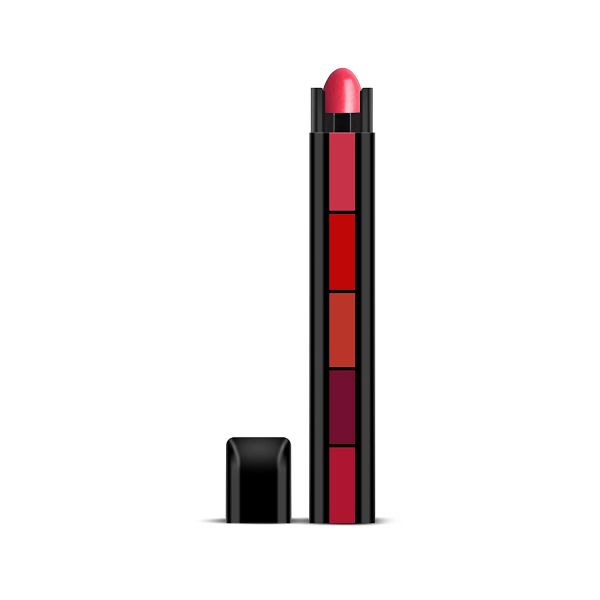 Fitme Red 5 In 1 Lipstick