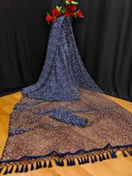 Fashion Net Saree  Style Code :NET  Pack of :1  Decorative Material :Tassel  Fabric Care :Hand Wash, Do not Bleach  Fabric :Net  Type :Fashion  Blouse Piece :Unstitched  3 Days Return Policy, No questions asked.