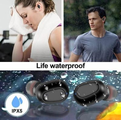WOF In the Ear Single Ear TWS-L21 Headphone Wireless Earphone Bluetooth Headset  Model Name :WOF In the Ear Single Ear TWS-L21 Headphone Wireless Earphone  Color :Black  Headphone Type :True Wireless  Inline Remote :Yes  Sales Package :1 x L21 Pair Wireless Bluetooth Earbuds (Left & Right), 1 x Magnetic Charging Case, 1 x USB Cable, 1 x User Manual  Connectivity :Bluetooth  Headphone Design :Earbud  7 Days Replacement Policy, No questions asked.