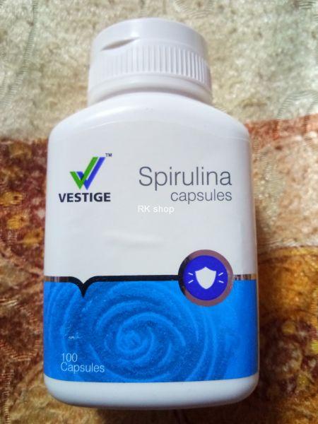 Spirulina  capsules 