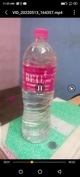 BELL PLUS PACKED   DRINKING  WATER  1000 ML