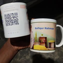 Mug printed your image send WhatsApp