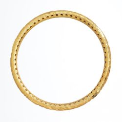LIRISHA EXPORTS 22K GOLD PLATED LATEST DESIGN STYLISH GOLD CUTTING BANGLES SET OF 4