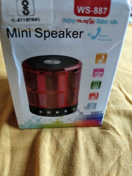 MINI SPEAKER WS 887 HEAVY SOUNDS
