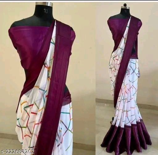 Print saree full design 