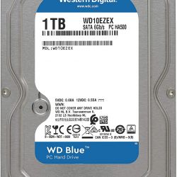 Western Digital WD10EZEX 1TB Internal Hard Drive for Desktop WD BLUE