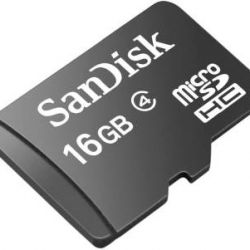 Sandisk 16GB Class 4 MicroSDHC Memory Card (SDSDQM-016G-B35)