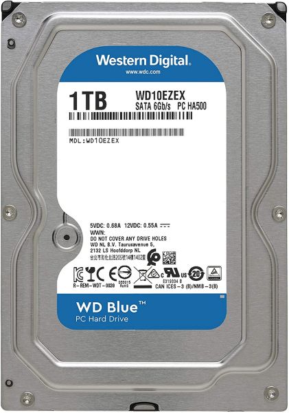Western Digital WD10EZEX 1TB Internal Hard Drive for Desktop WD BLUE