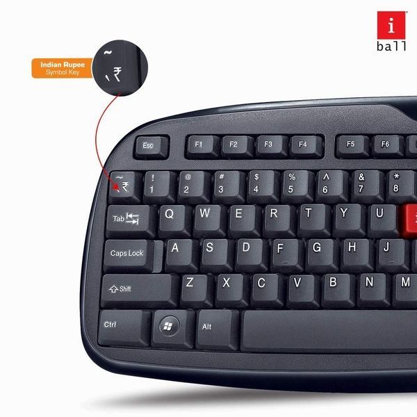 IBALL WinTop V3-0 Deskset Keyboard-Mouse
