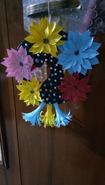 Flower peacock