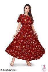 Aishani Petite Kurtis Name: Aishani Petite Kurtis Fabric: Crepe Sleeve Length: Sleeveless Pattern: Printed Combo of: Single Sizes: M, L, XL, XXL Country of Origin: India