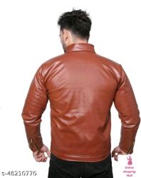 Classy Modern Men Jackets Name: Classy Modern Men Jackets Fabric: Pu Sleeve Length: Long Sleeves Pattern: Solid Net Quantity (N): 1 Sizes: M (Length Size: 25 in)  L (Length Size: 26 in)   Country of Origin: India