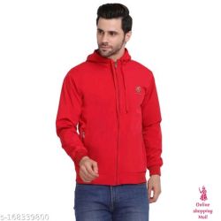 Upper Jacket For Men Name: Upper Jacket For Men Fabric: Polyester Sleeve Length: Long Sleeves Pattern: Solid Net Quantity (N): 1 Sizes: L (Length Size: 26 in)  XL (Length Size: 27 in)  XXL (Length Size: 28 in)   This Is a upper jacket Only For boys and Men ,cap joined in this jacket ,chain not attached  in cap, 2 side pocket with chain , best quality and unique finishing Country of Origin: India