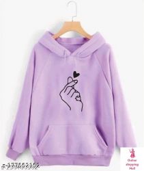 Heart Printed Huddy (Navy Blue) Name: Heart Printed Huddy (Navy Blue) Fabric: Fleece Sleeve Length: Long Sleeves Pattern: Printed Net Quantity (N): 1 Sizes: S (Bust Size: 34 in, Length Size: 24 in, Waist Size: 34 in, Hip Size: 34 in, Shoulder Size: 17 in)  M (Bust Size: 36 in, Length Size: 25 in, Waist Size: 36 in, Hip Size: 36 in, Shoulder Size: 18 in)  L (Bust Size: 38 in, Length Size: 26 in, Waist Size: 38 in, Hip Size: 38 in, Shoulder Size: 19 in)  XL (Bust Size: 40 in, Length Size: 27 in, W