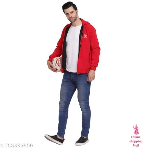 Upper Jacket For Men Name: Upper Jacket For Men Fabric: Polyester Sleeve Length: Long Sleeves Pattern: Solid Net Quantity (N): 1 Sizes: L (Length Size: 26 in)  XL (Length Size: 27 in)  XXL (Length Size: 28 in)   This Is a upper jacket Only For boys and Men ,cap joined in this jacket ,chain not attached  in cap, 2 side pocket with chain , best quality and unique finishing Country of Origin: India
