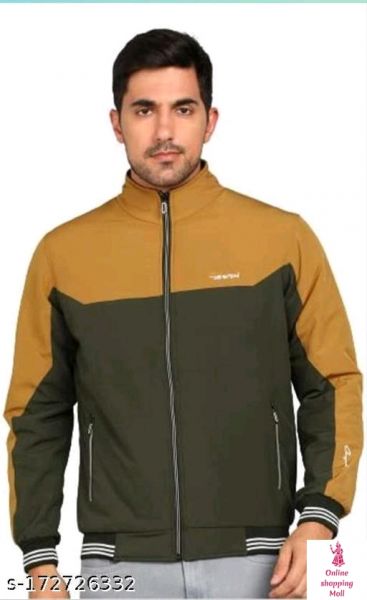 Men's Full Sleave  winter wear jacket .    Name: Men's Full Sleave  winter wear jacket .    Fabric: Pu Sleeve Length: Long Sleeves Pattern: Colorblocked Net Quantity (N): 1 Sizes: M (Chest Size: 44 in, Length Size: 26 in, Waist Size: 33 in, Hip Size: 38 in)  L (Chest Size: 46 in, Length Size: 27 in, Waist Size: 35 in, Hip Size: 40 in)  XL (Chest Size: 48 in, Length Size: 28 in, Waist Size: 37 in, Hip Size: 42 in)  XXL (Chest Size: 50 in, Length Size: 29 in, Waist Size: 39 in, Hip Size: 44 in)   