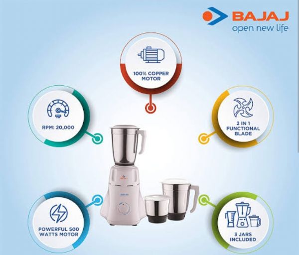 BAJAJ EASY MIXER GRINDER