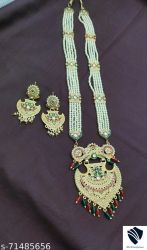 Artificial Gold Plated Jewellery Set 