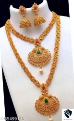 traditional gold plated Jewellery Set