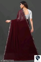 FENCY GEORGETTE CUT WORK SAREE