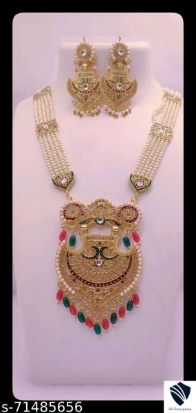 Artificial Gold Plated Jewellery Set 