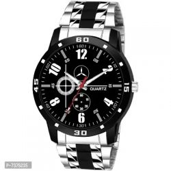 Stylish Black Dial Analog Watch For Men Watch 