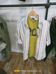Lineing shirt with Lycra t shirt combo 