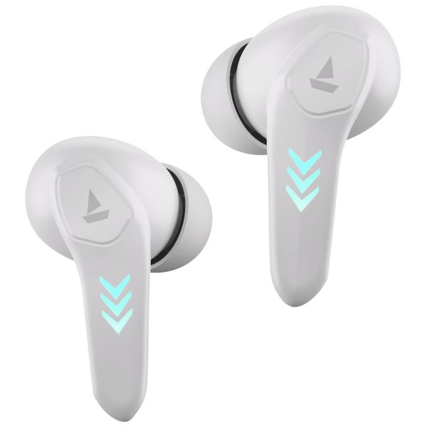  boAt Newly Launched Airdopes 190 True Wireless Earbuds with Beast™ Mode(50ms) for Gaming, 40H Playtime, Breathing LEDs, boAt Signature Sound, Quad Mics ENx™...