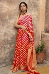 Kanjivaram Rich Pallu And Jacquard Work On All Over The Soft Silk Saree