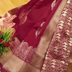 Traditional Rich Pallu & Jacquard Work Kanjivaram Saree - Special Wedding Edition