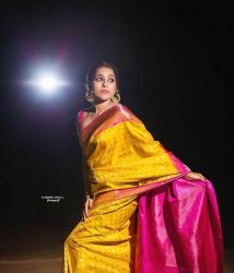 Unique Rich Pallu & Jacquard Work Kanjivaram Saree - Special Wedding Edition