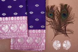 Beautiful Rich Pallu And Jacquard Work On All Over Soft Silk Saree
