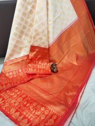 lndian Rich Pallu & Jacquard Work Kanjivaram Saree - Special Wedding Edition