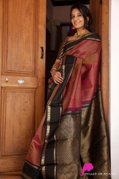 Beauteous Rich Pallu & Jacquard Work Kanjivaram Saree - Special Wedding Edition