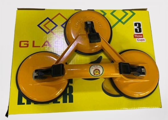  Aluminum /Tile Suction 3 Cup Lifter/